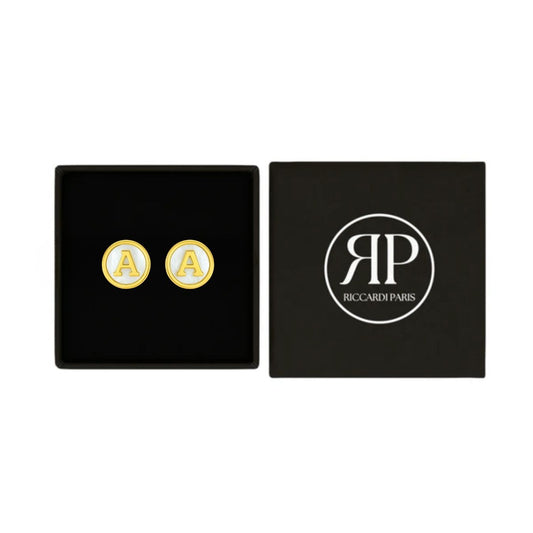 Initial Øreringe "Vintage"