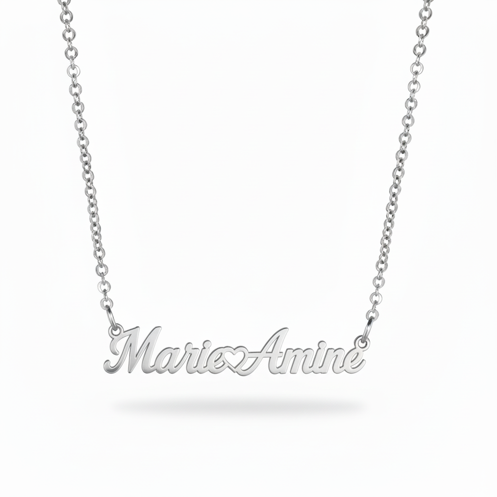 Navnehalskæde "Infinity Bond"