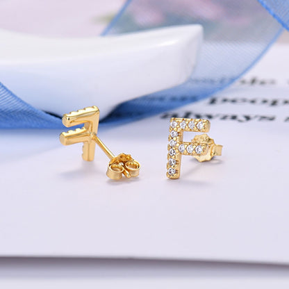 Initial Øreringe "Identity"