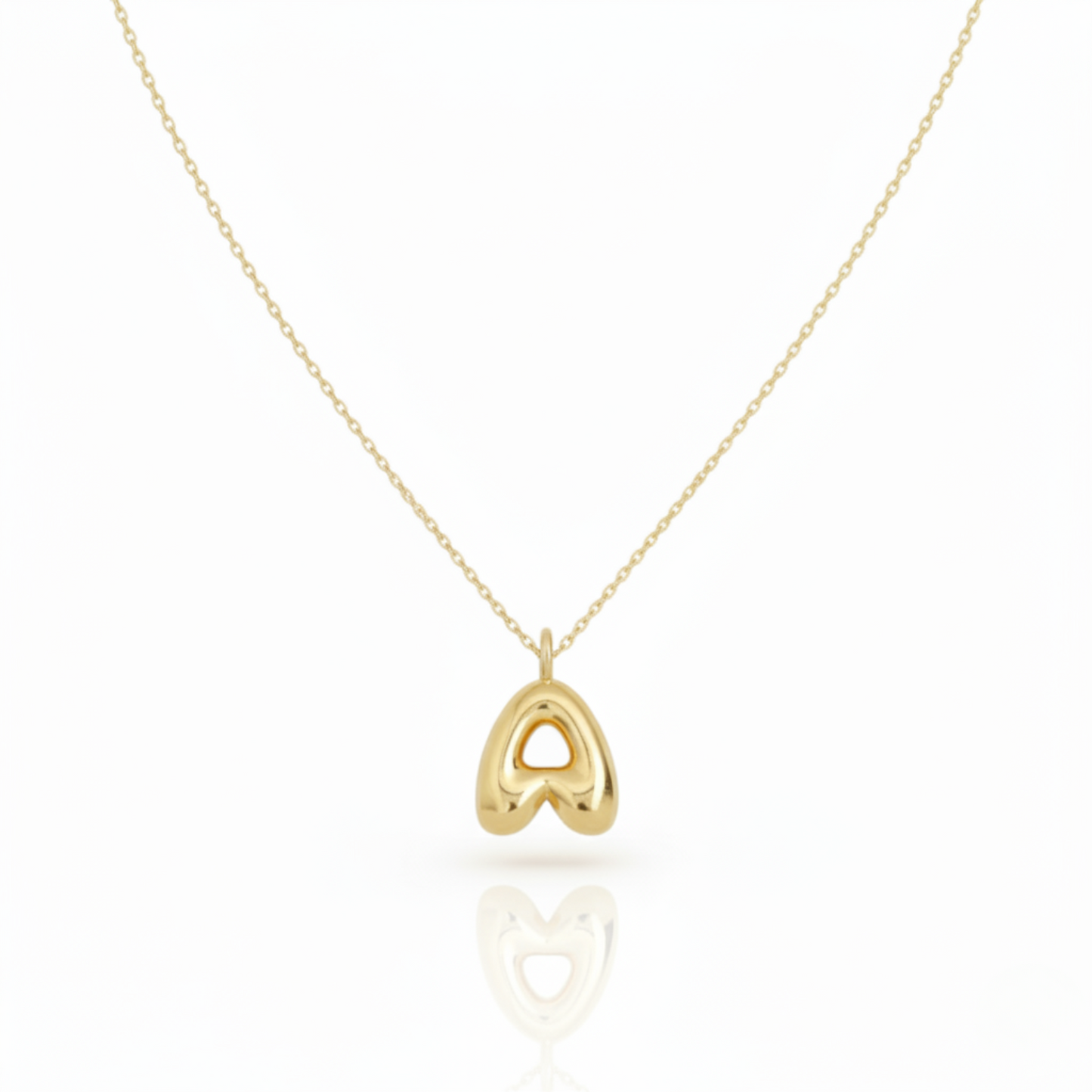 Initial Halskæde "Luxe Bubble"