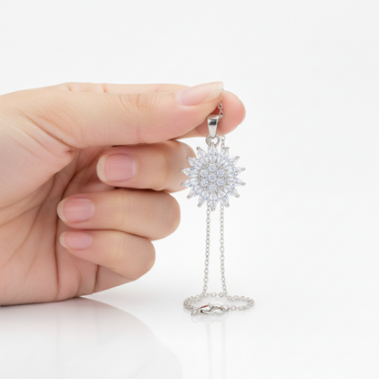 Roterende Halskæde "Sunflower"