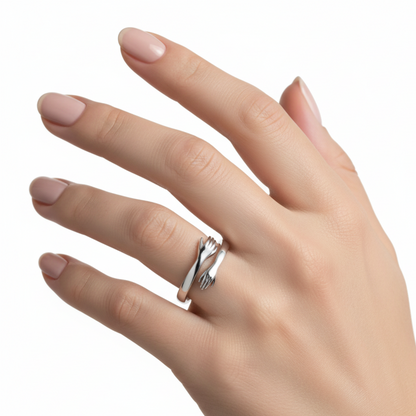 Justerbar ring "Immortal Love"