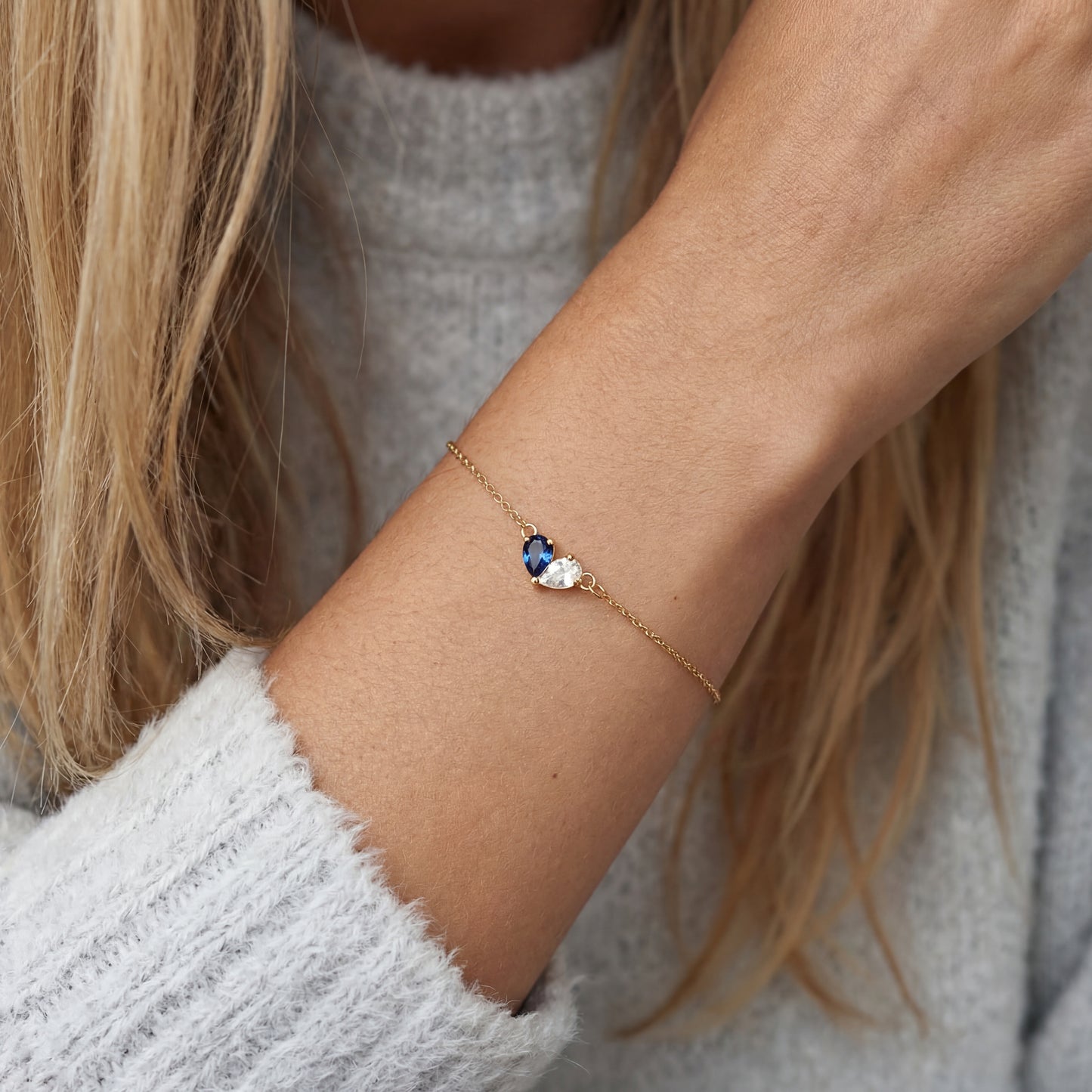 Armbånd "Twin Hearts"