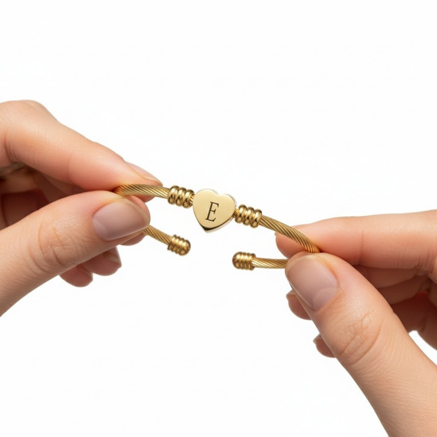 Initial Armbånd "Heart"