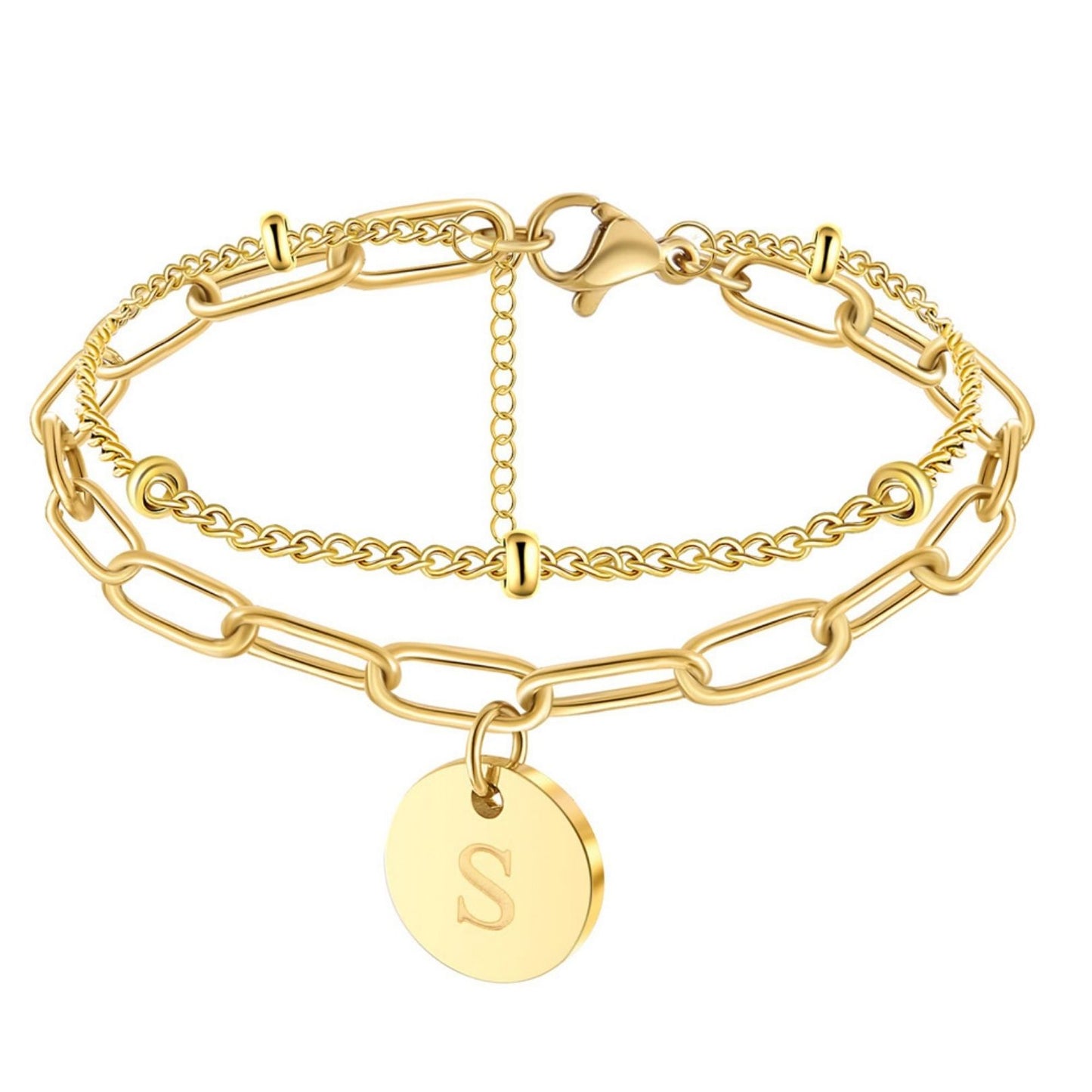 Initial Armbånd "Vibes"