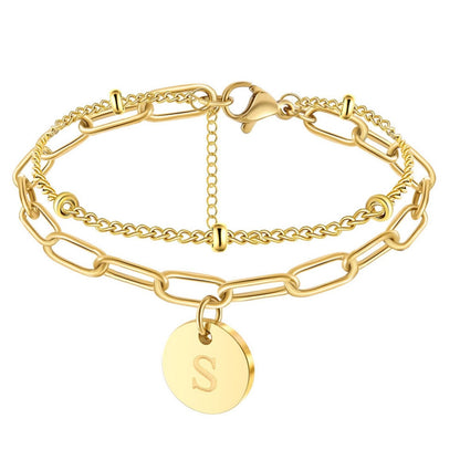 Initial Armbånd "Vibes"