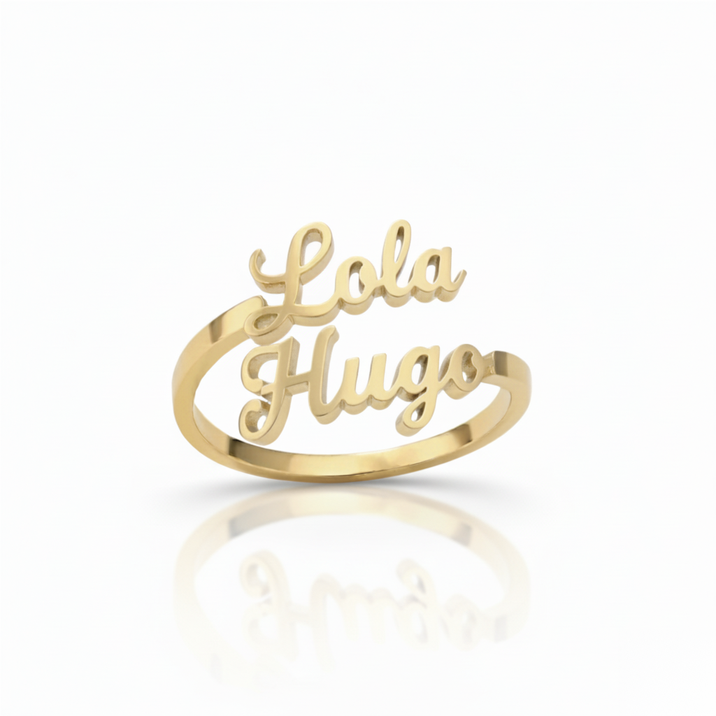 Justerbar navnering "Double Script"