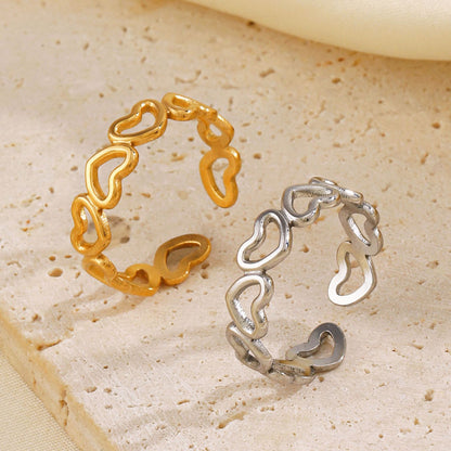 Justerbar ring "Love Link"