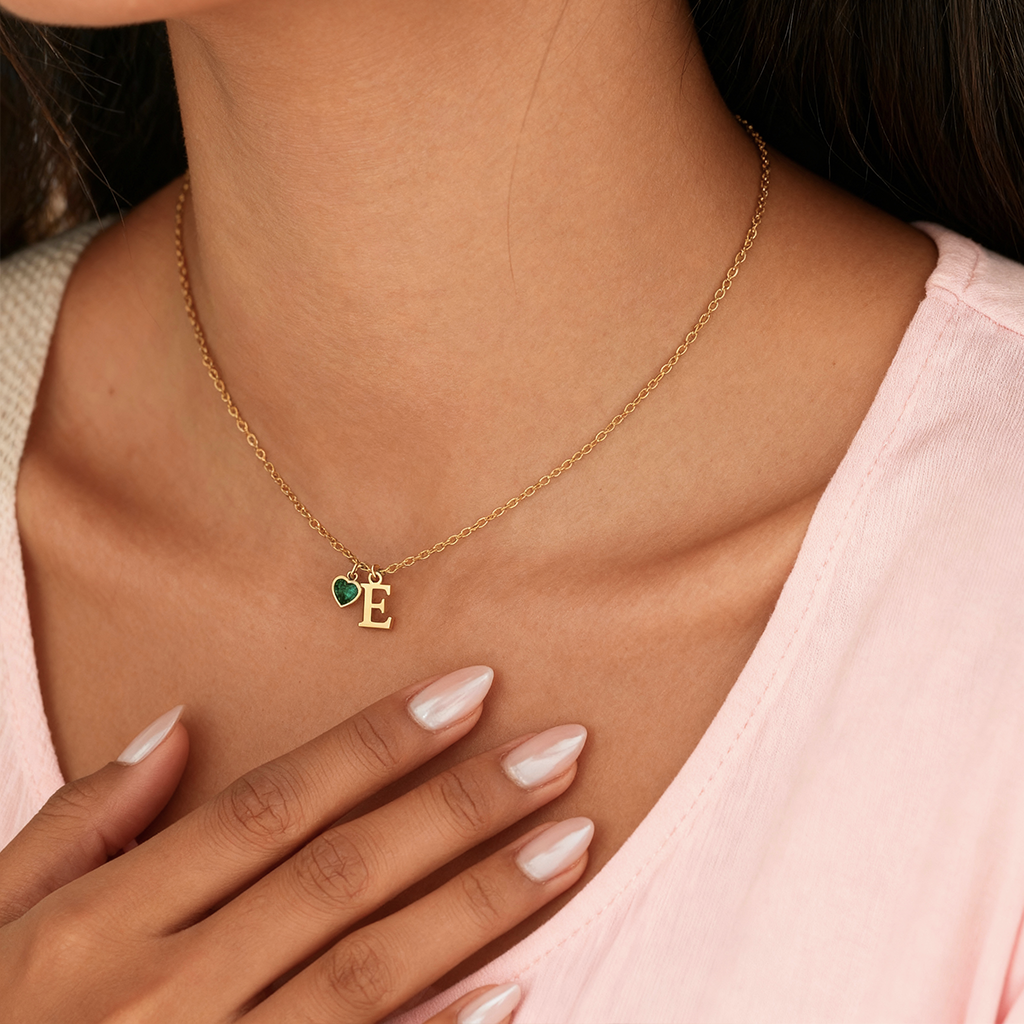 Initial Halskæde "Eternal Whisper"