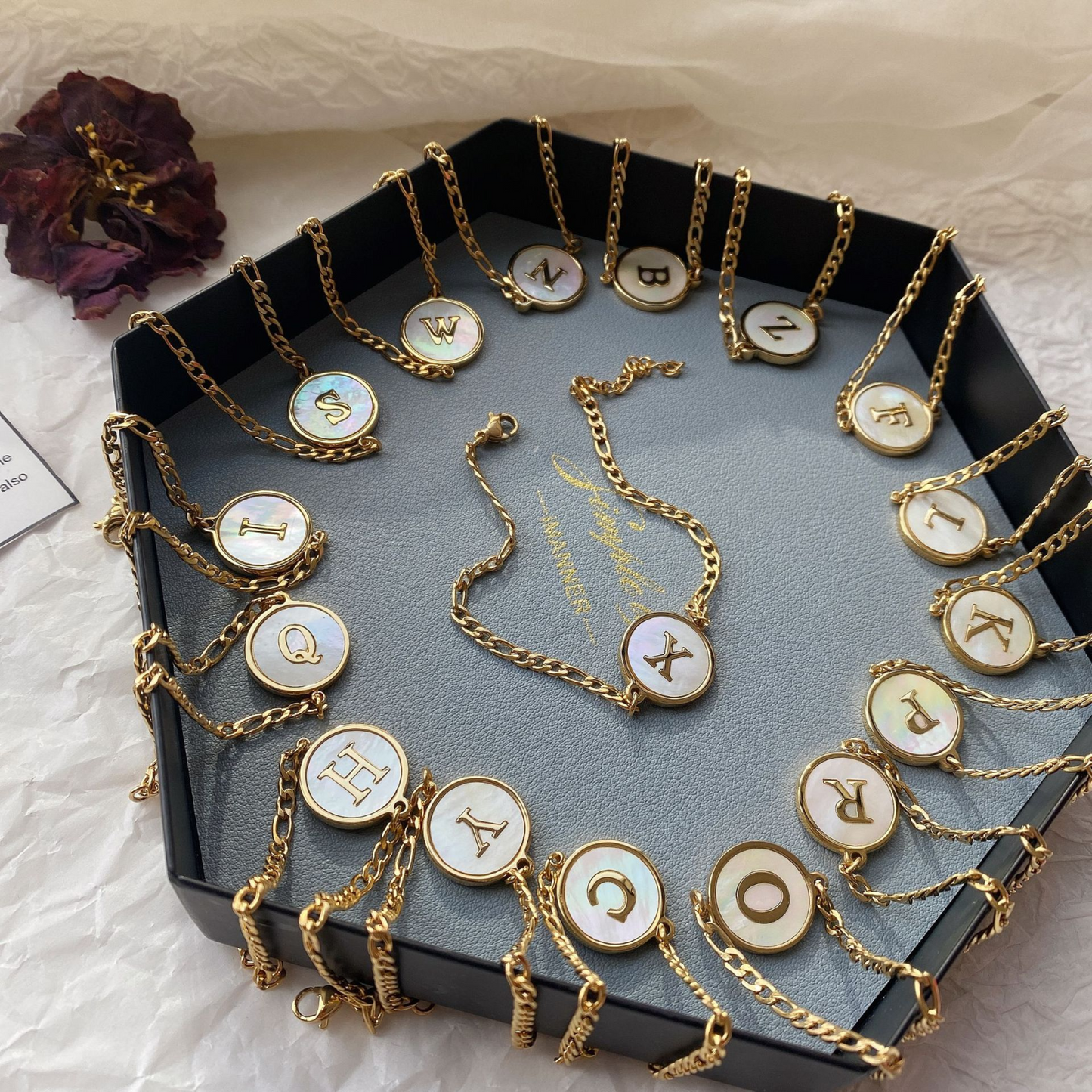 Initial Armbånd "Vintage"