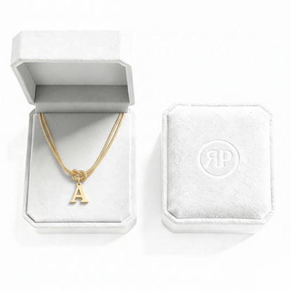 Initial Halskæde "Alphabet Knot"