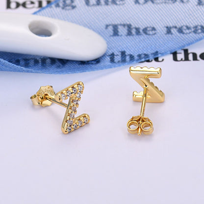 Initial Øreringe "Identity"