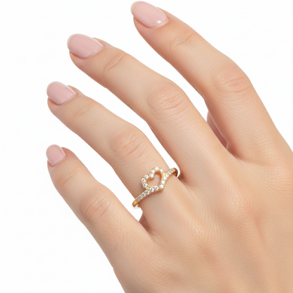 Justerbar ring "Pure Love"