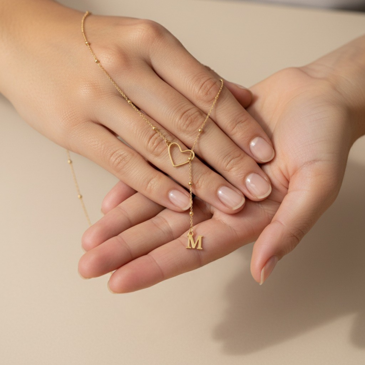 Initial Halskæde "In Love"