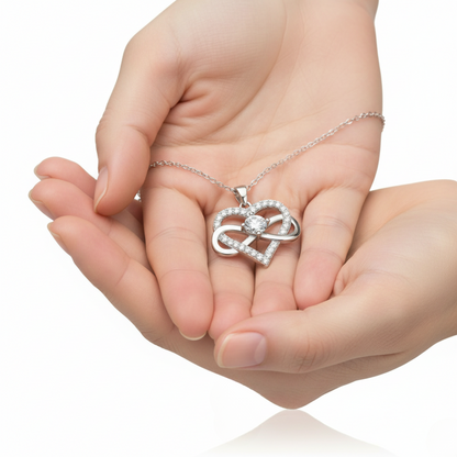 Halskæde "Infinity Heart"