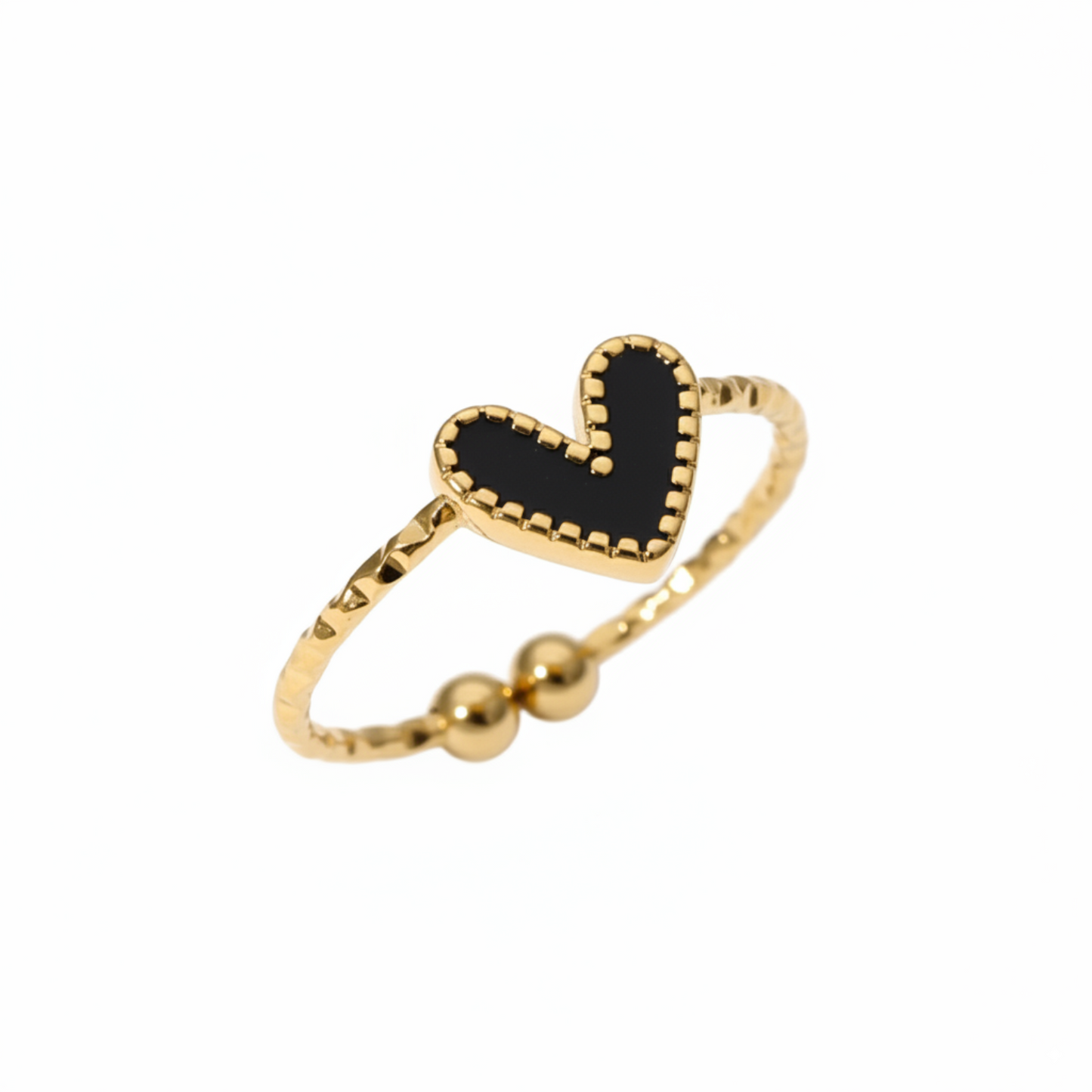 Justerbar ring "Luna Heart"
