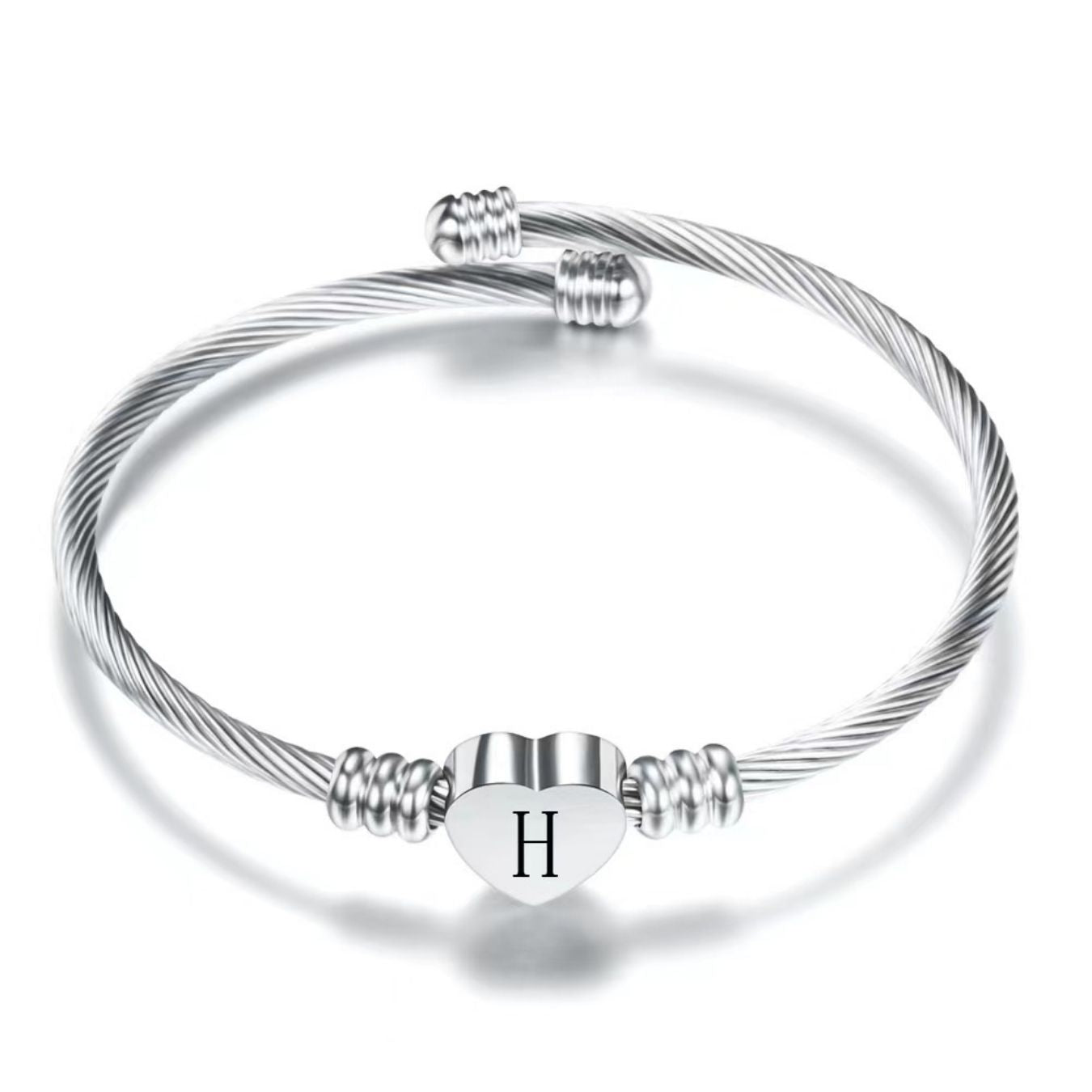 Initial Armbånd "Heart"