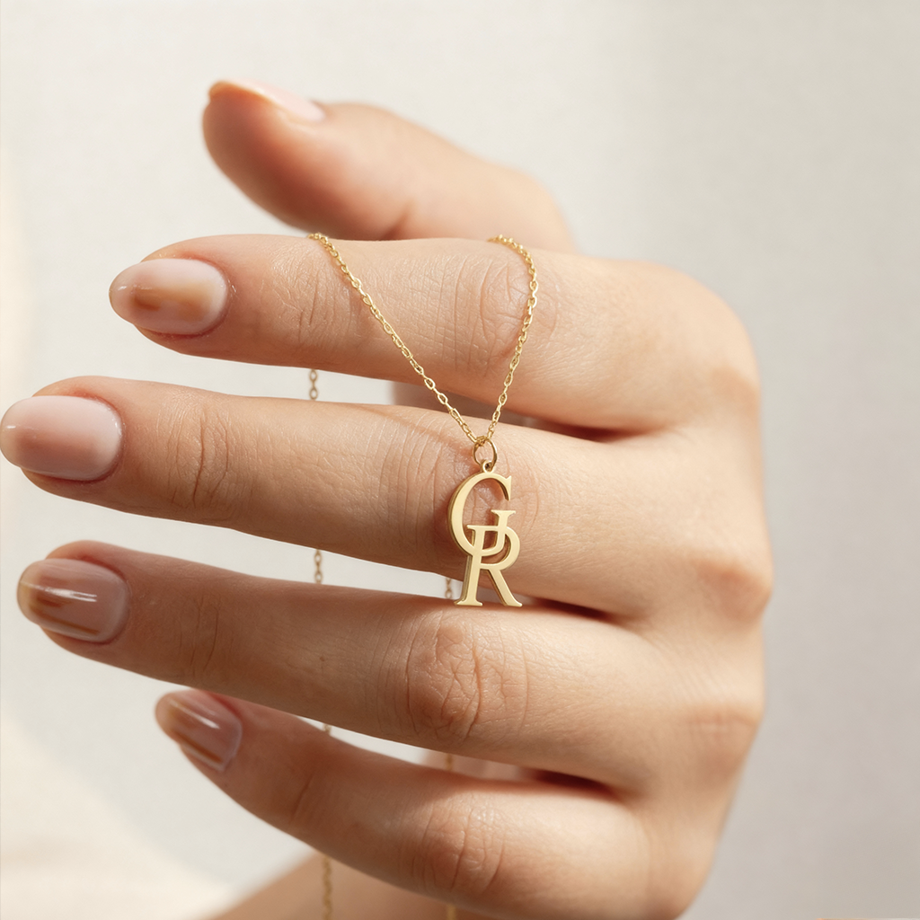Initial Halskæde "Monogram"
