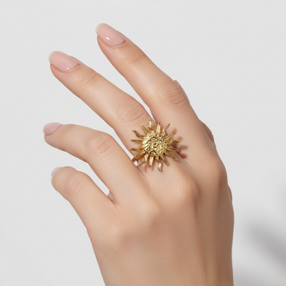 Justerbar ring "Sunshine"
