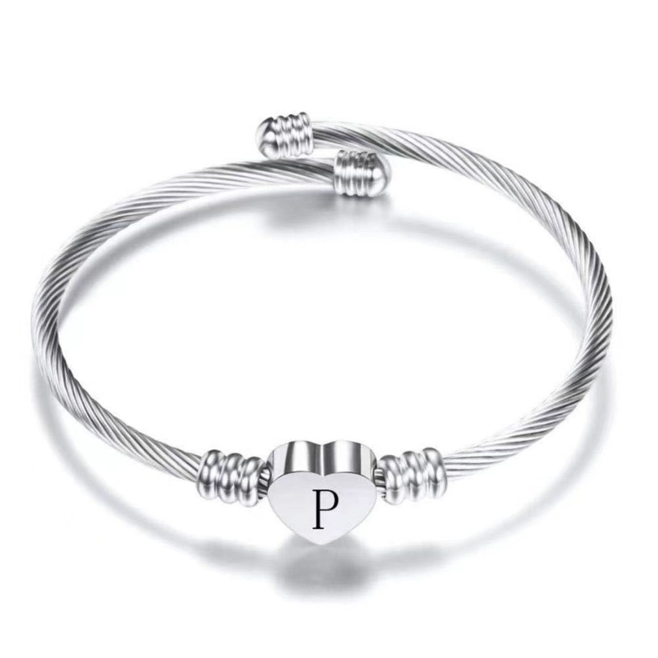 Initial Armbånd "Heart"