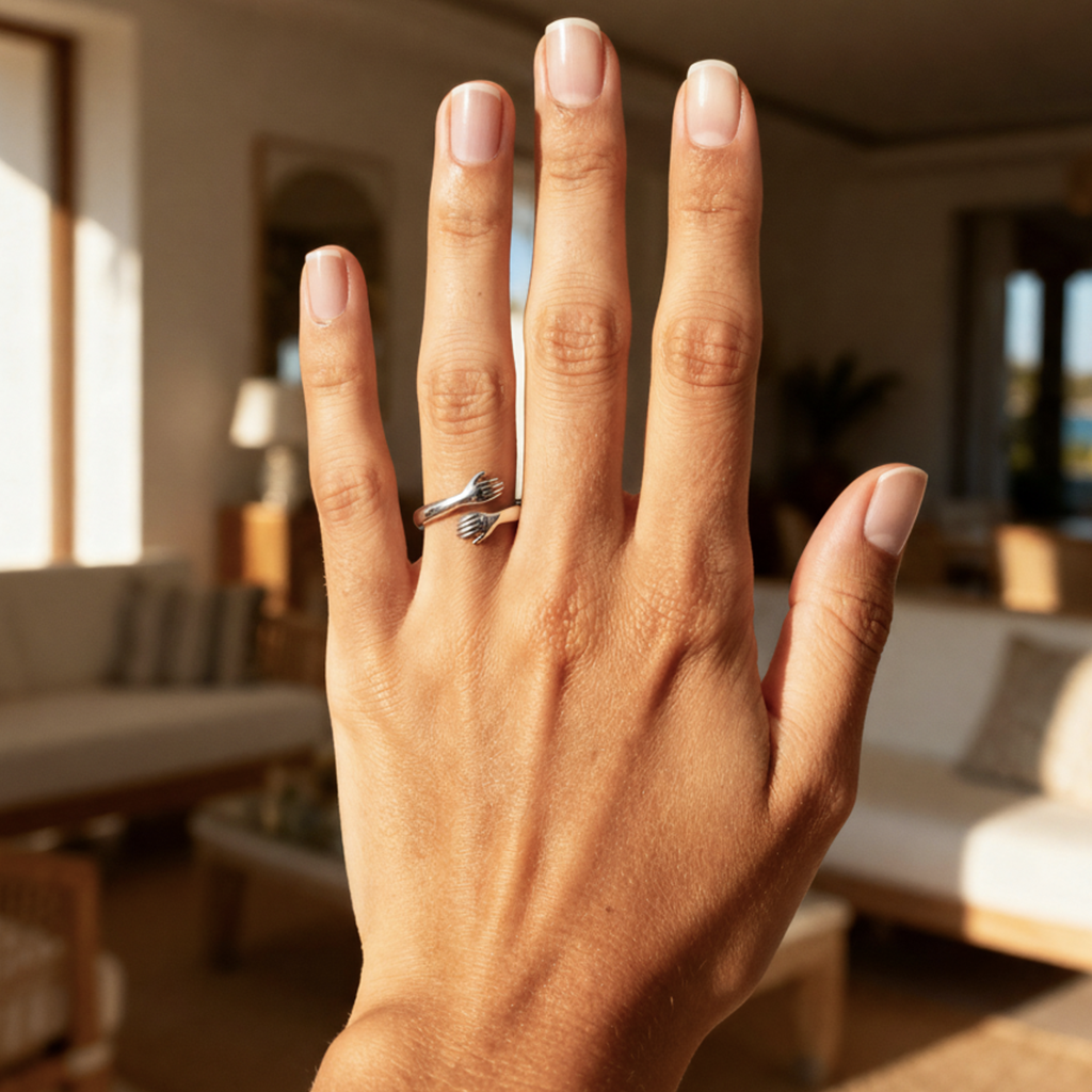 Justerbar ring "Immortal Love"