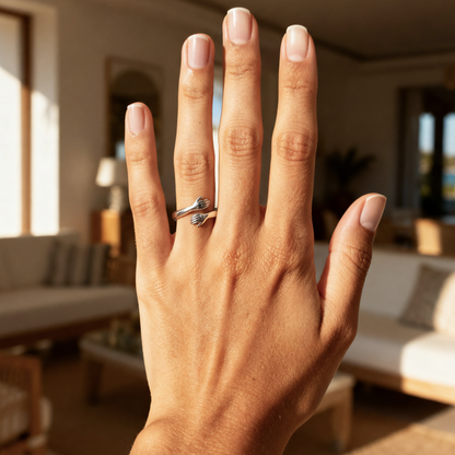 Justerbar ring "Immortal Love"