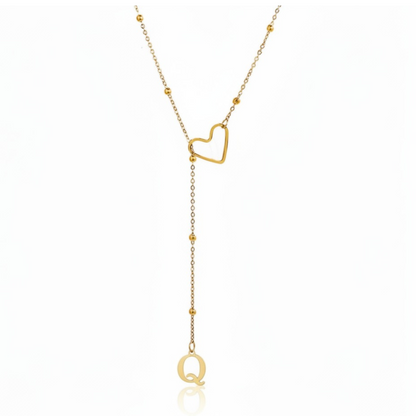 Initial Halskæde "In Love"