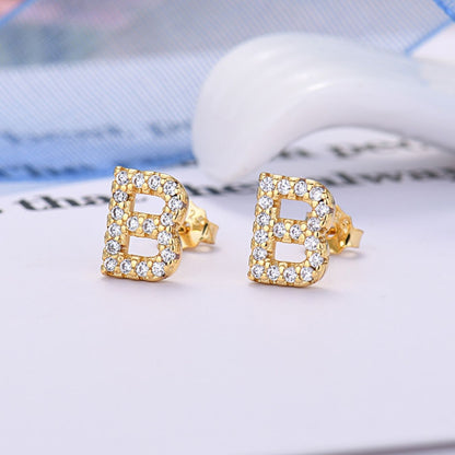 Initial Øreringe "Identity"