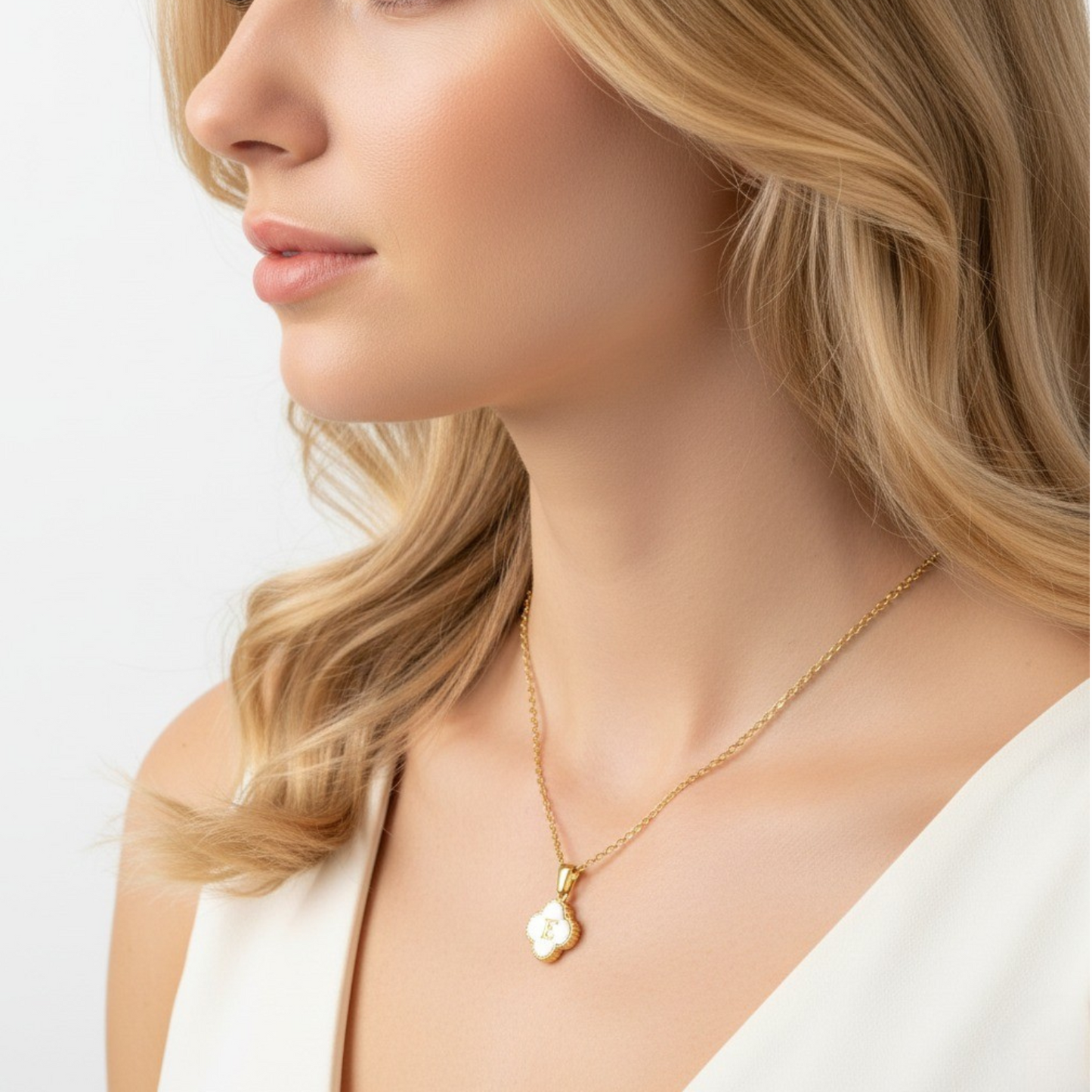 Initial Halskæde "Lucky"