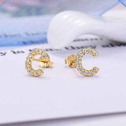 Initial Øreringe "Identity"