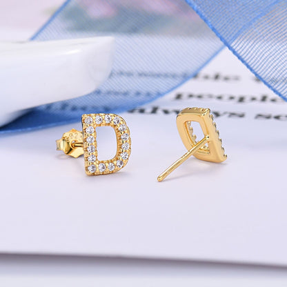 Initial Øreringe "Identity"