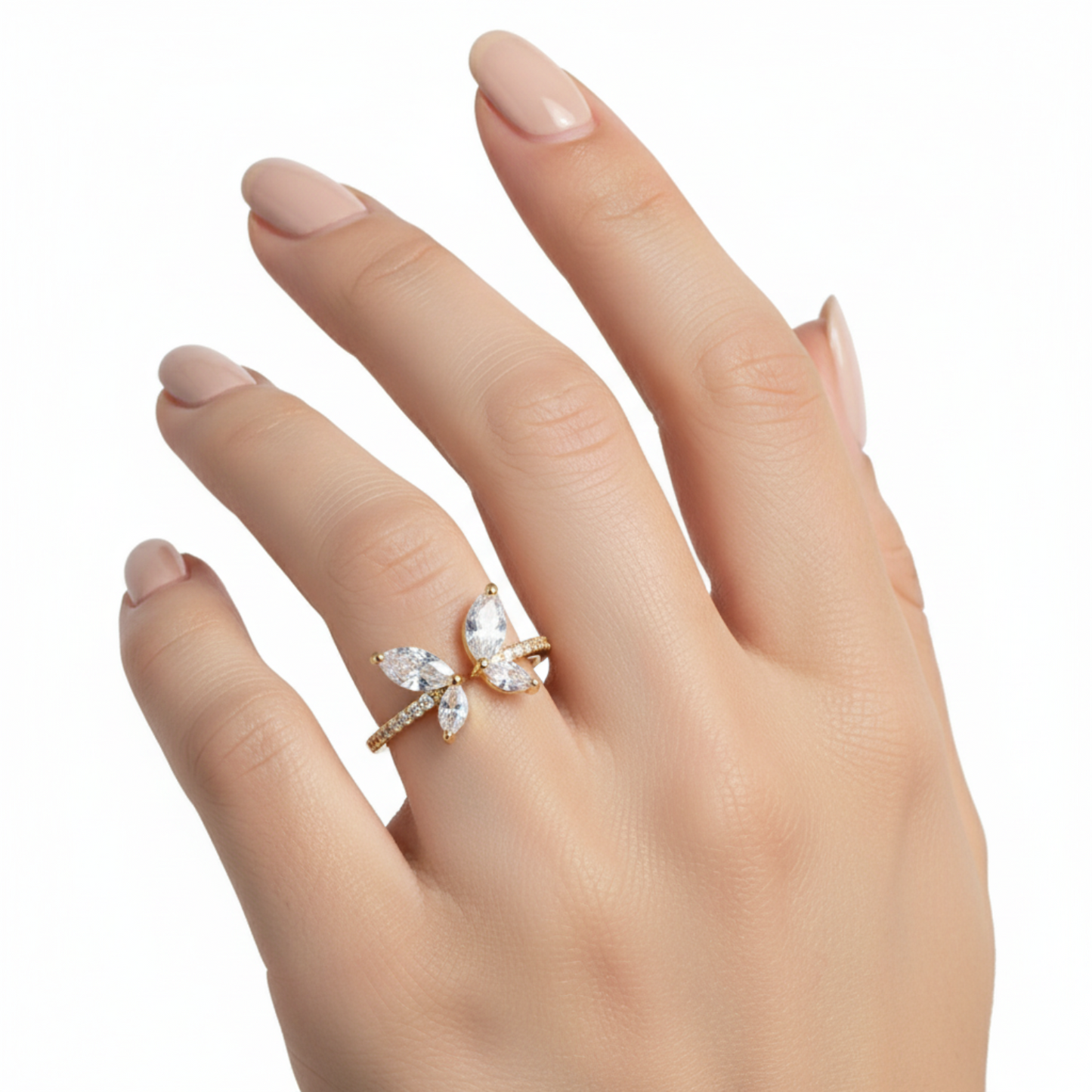 Justerbar ring "Glowfly Ring"