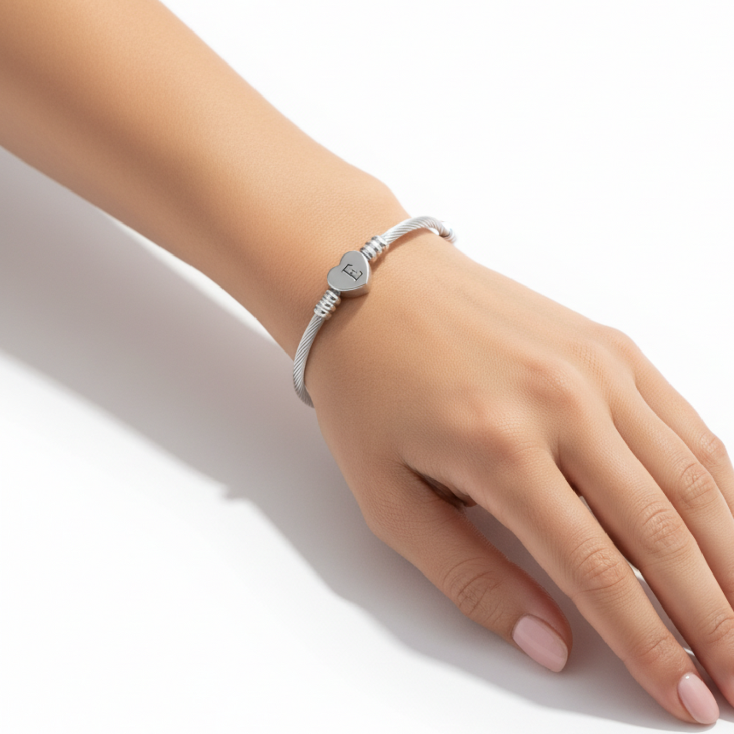 Initial Armbånd "Heart"