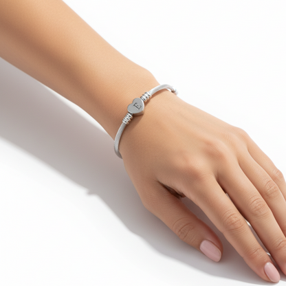 Initial Armbånd "Heart"
