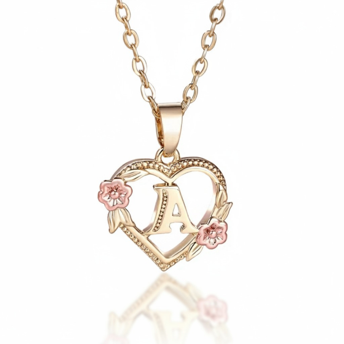 Initial Halskæde "Bloom"