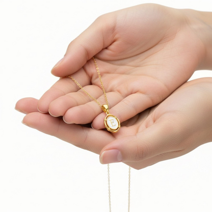 Initial Halskæde "Glow"