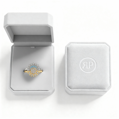 Justerbart ringesæt "Eclipse Glow"