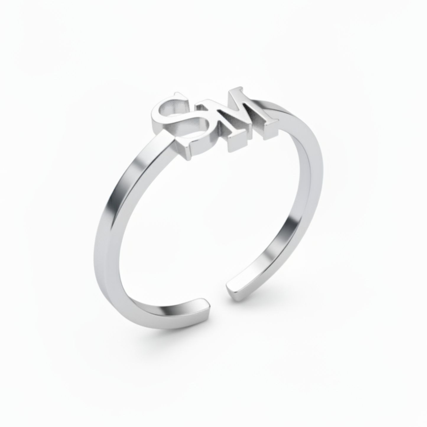 Justerbar Initial Ring "Signature"