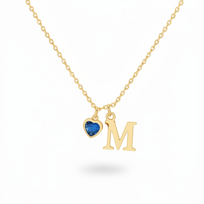 Initial Halskæde "Eternal Whisper"