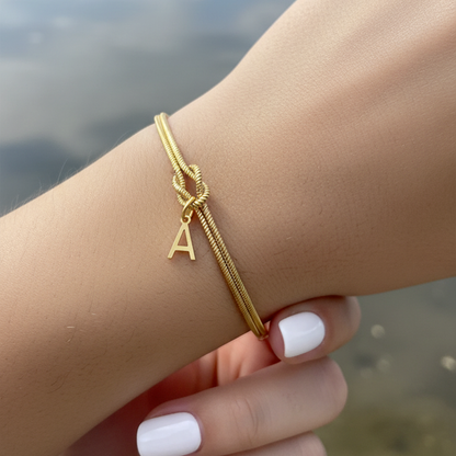 Initial Armbånd "Knot"