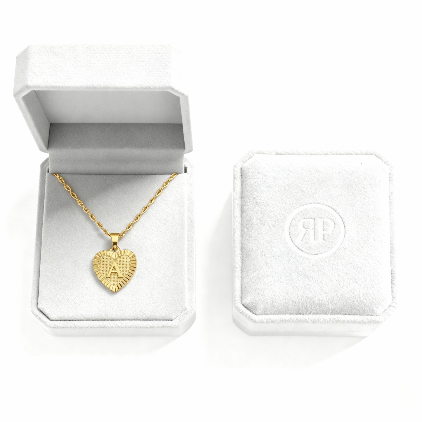 Initial Halskæde "Gold Love"