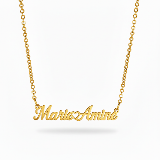 Navnehalskæde "Infinity Bond"