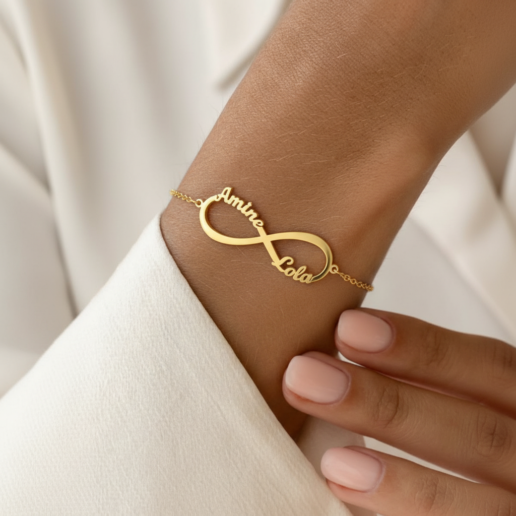 Navnearmbånd "Eternal Bond"