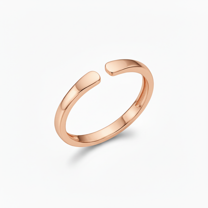 Justerbar Initial Ring "Whisper"
