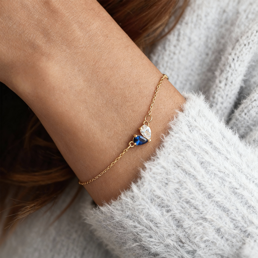 Armbånd "Twin Hearts"