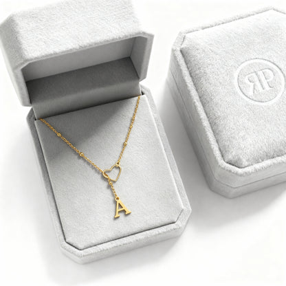 Initial Halskæde "In Love"