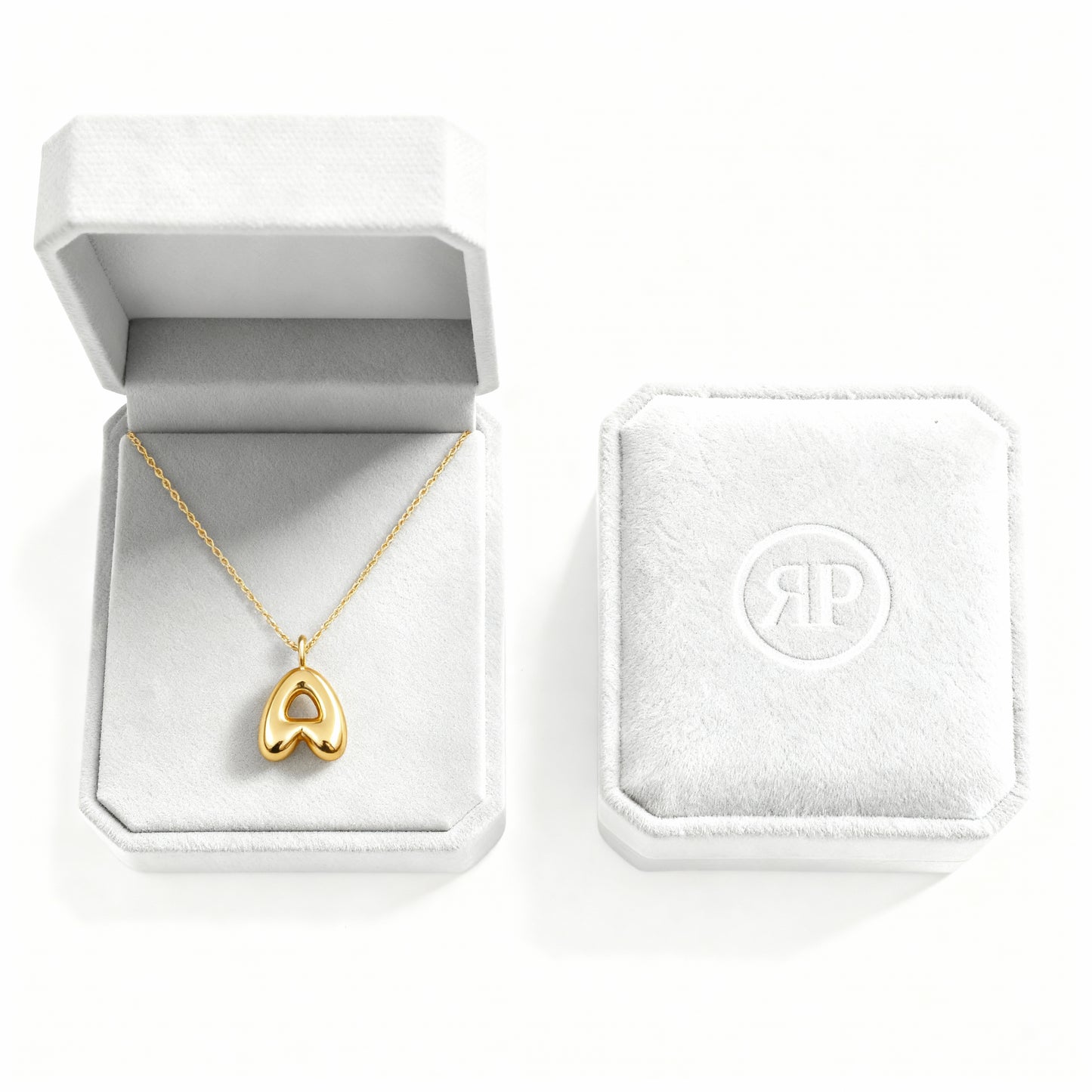 Initial Halskæde "Luxe Bubble"