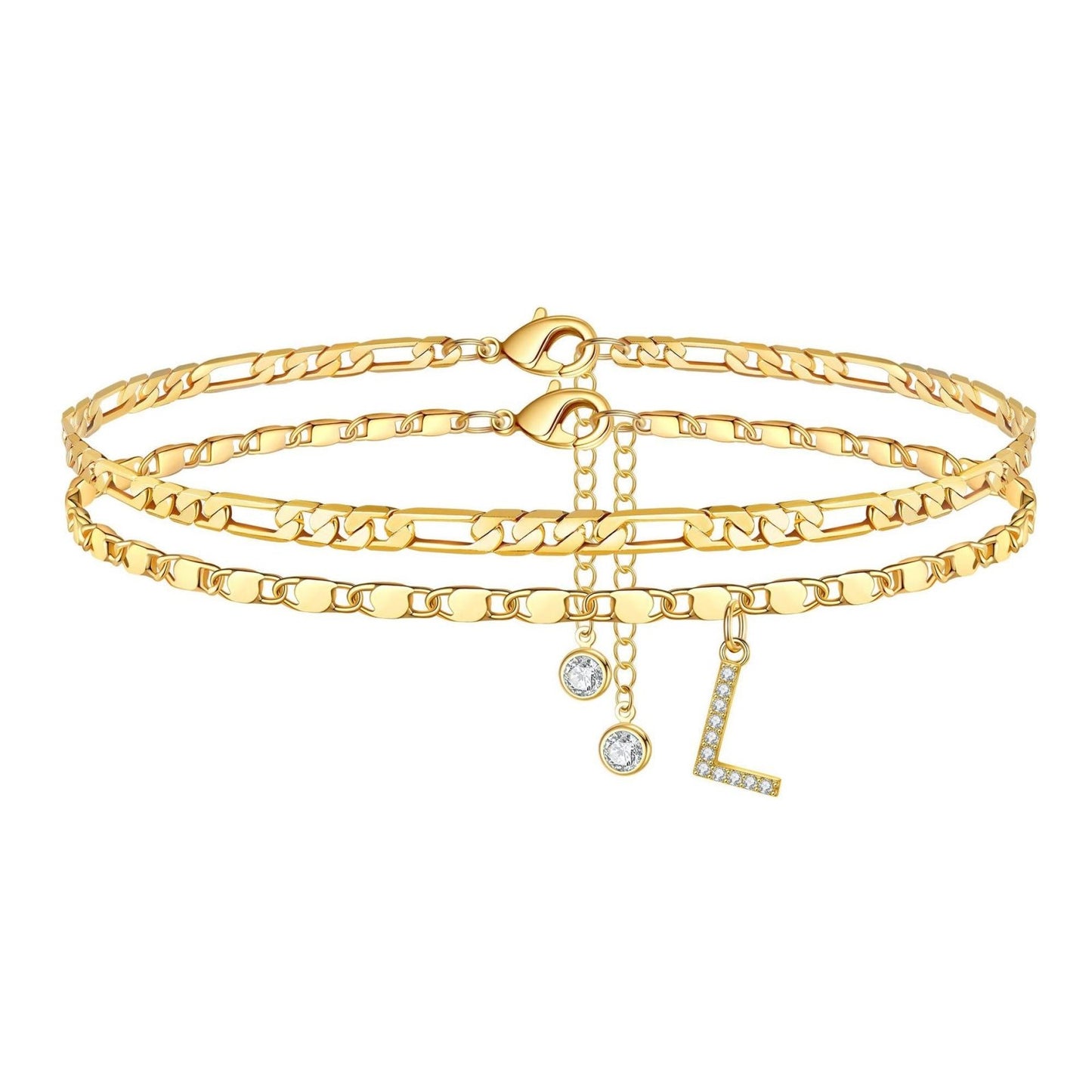 RICCARDI - BRACELET "Golden Initial" - Riccardi
