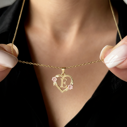 Initial Halskæde "Bloom"